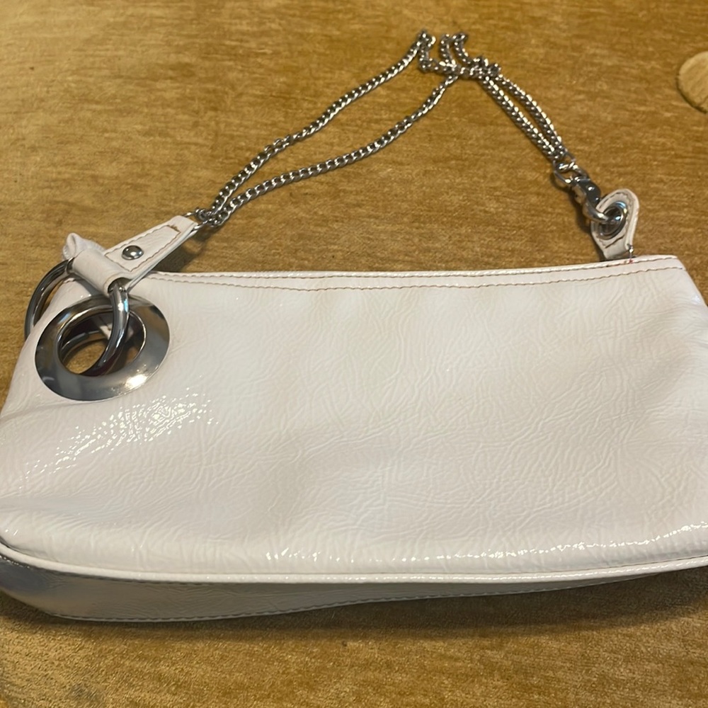 Cute little white purse